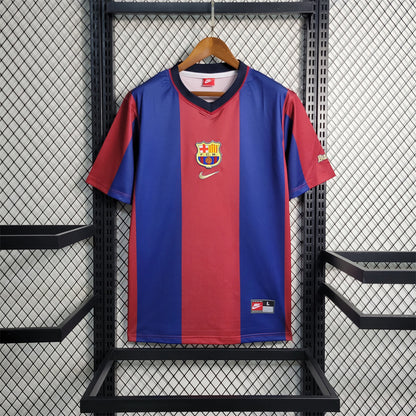 FC Barcelona. Camiseta local 1998-1999