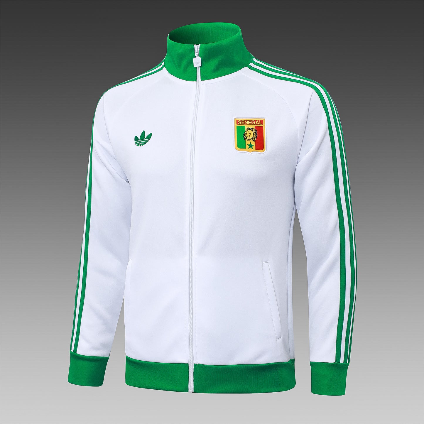 Senegal. Buzo 2026 Blanco (Cierre Completo)