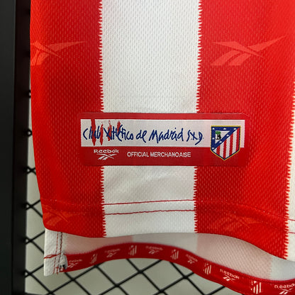 Atlético de Madrid. Camiseta local 1998-1999