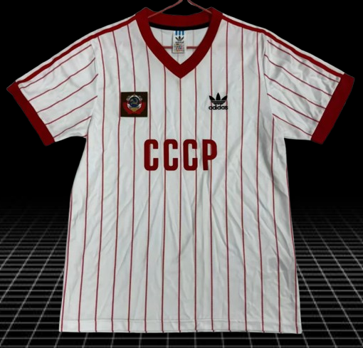 Selección de Unión Soviética. Camiseta visitante 1982 (Sin Estampado)