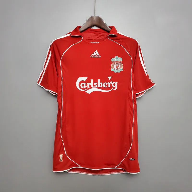 Liverpool. Camiseta local 2006-2007