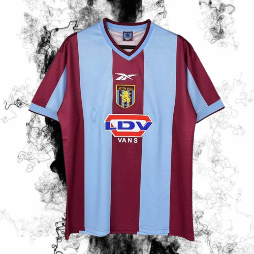 Aston Villa. Camiseta local 1999-2000