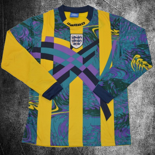 Selección de Inglaterra. Camiseta arquero 1995