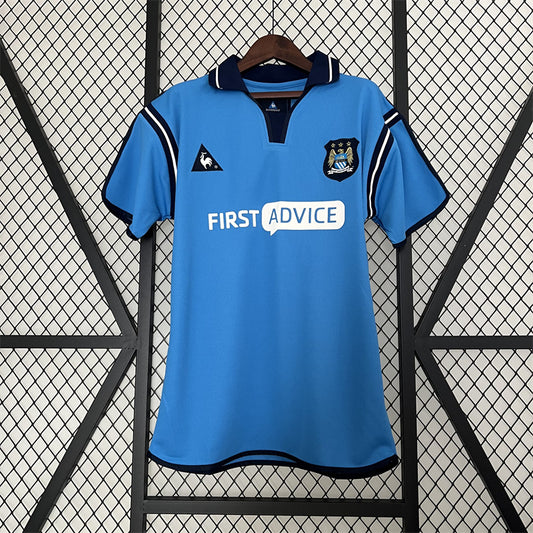 Manchester City. Camiseta local 2002-2003