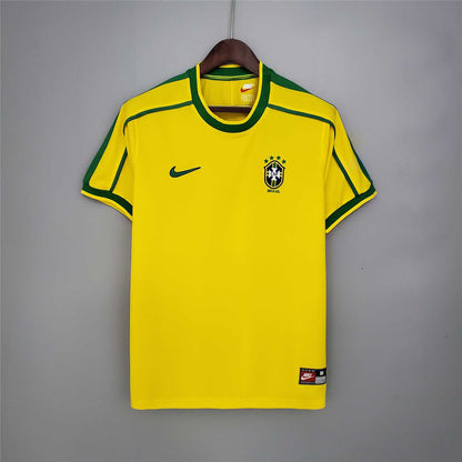 Selección de Brasil. Camiseta local 1998