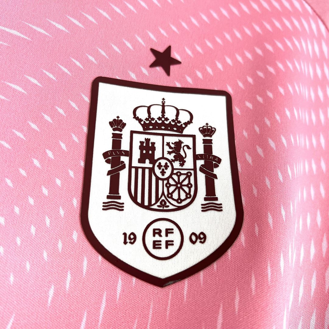 Selección de España. Camiseta Arquero 2026 Rose