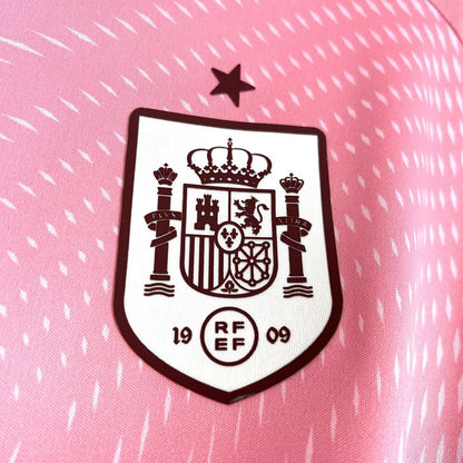 Selección de España. Camiseta Arquero 2026 Rose