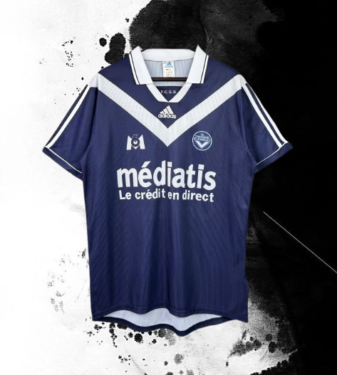 Bordeaux. Camiseta local 1999-2000