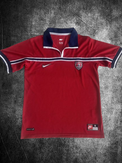 Selección de Estados Unidos. Camiseta visitante 1998