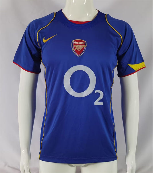 Arsenal. Camiseta visitante 2004-2005