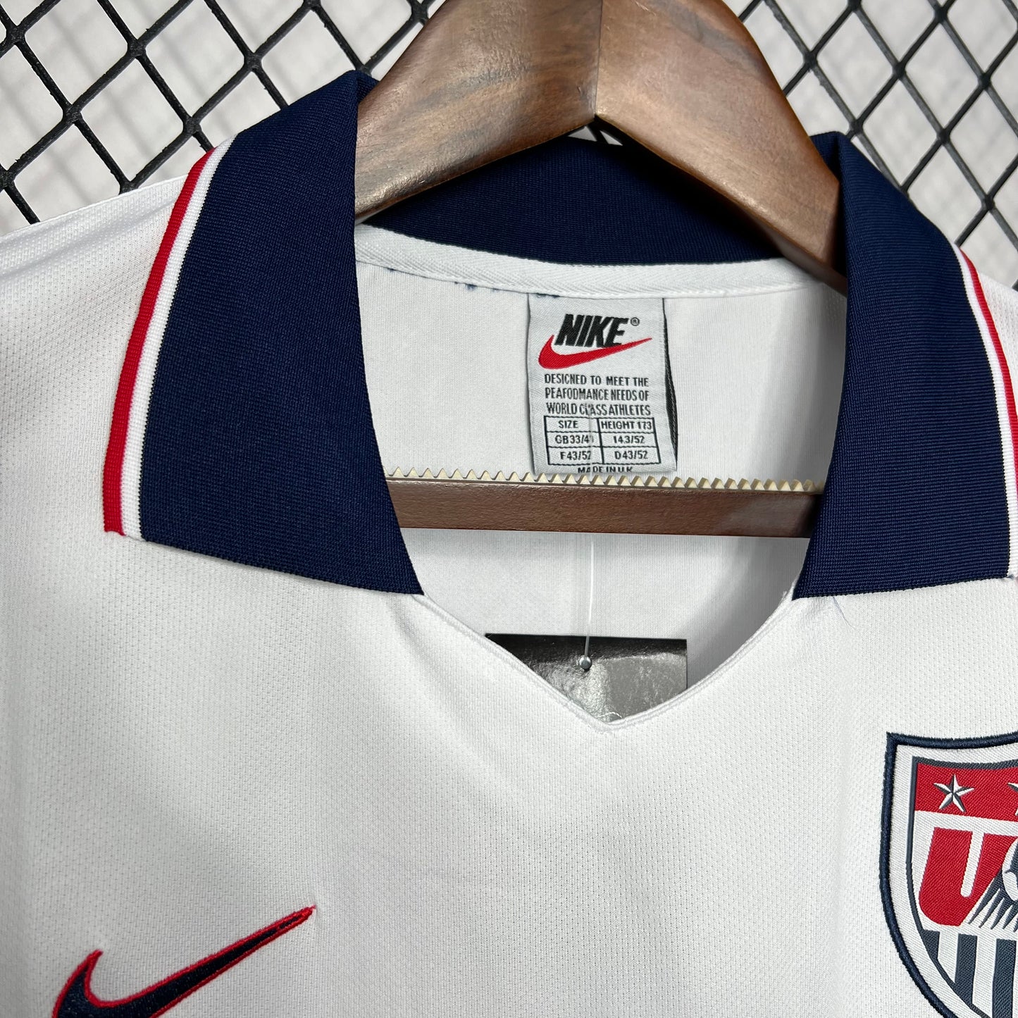 Selección de Estados Unidos. Camiseta local 1994