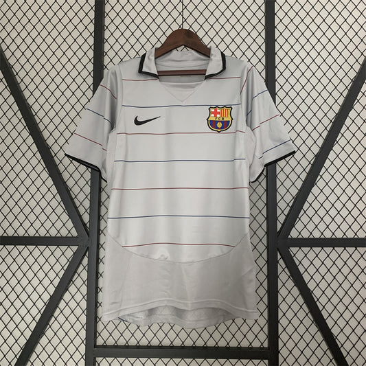 FC Barcelona. Camiseta visitante 2003-2004