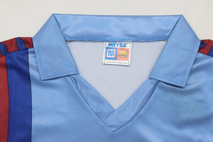 FC Barcelona. Camiseta visitante 1985-1991