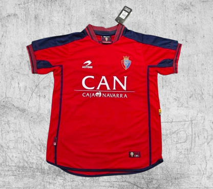 Osasuna. Camiseta local 2000-2001