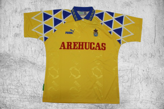 Las Palmas. Camiseta local 1995-1996