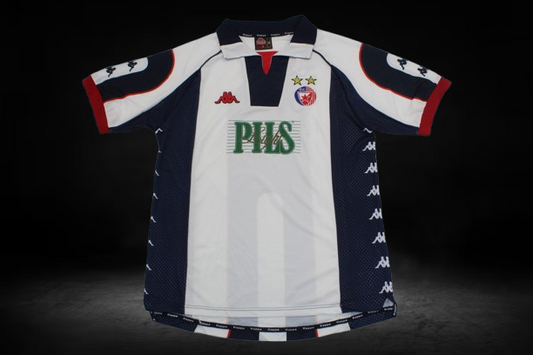 Estrella Roja de Belgrado. Camiseta visitante 1998-2001