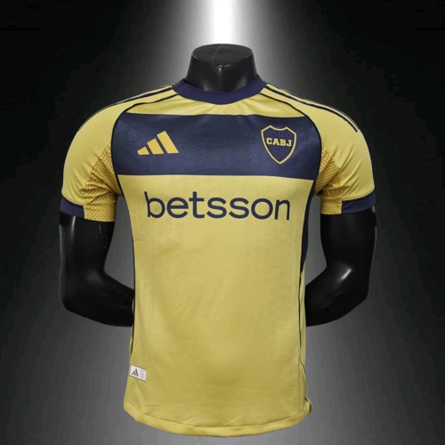 Boca Juniors. Camiseta visitante Versión Jugador 2025-2026