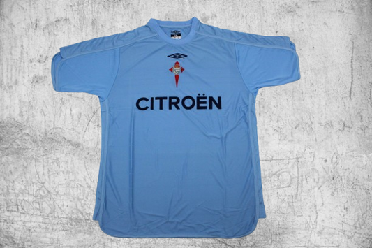 Celta de Vigo. Camiseta local 2003-2004 UCL