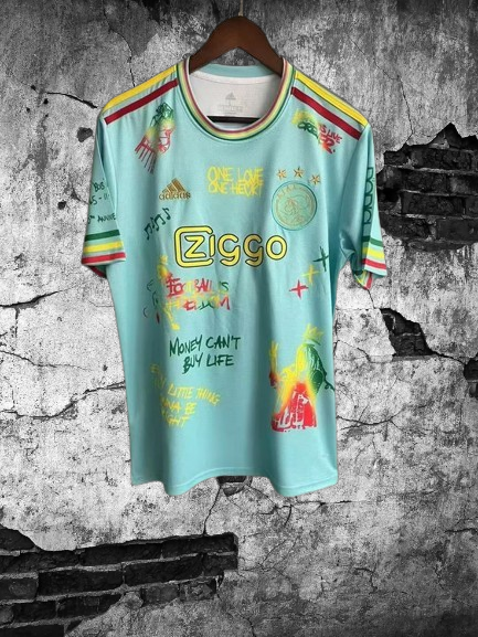 Ajax. Camiseta Edición Especial Bob Marley 2025