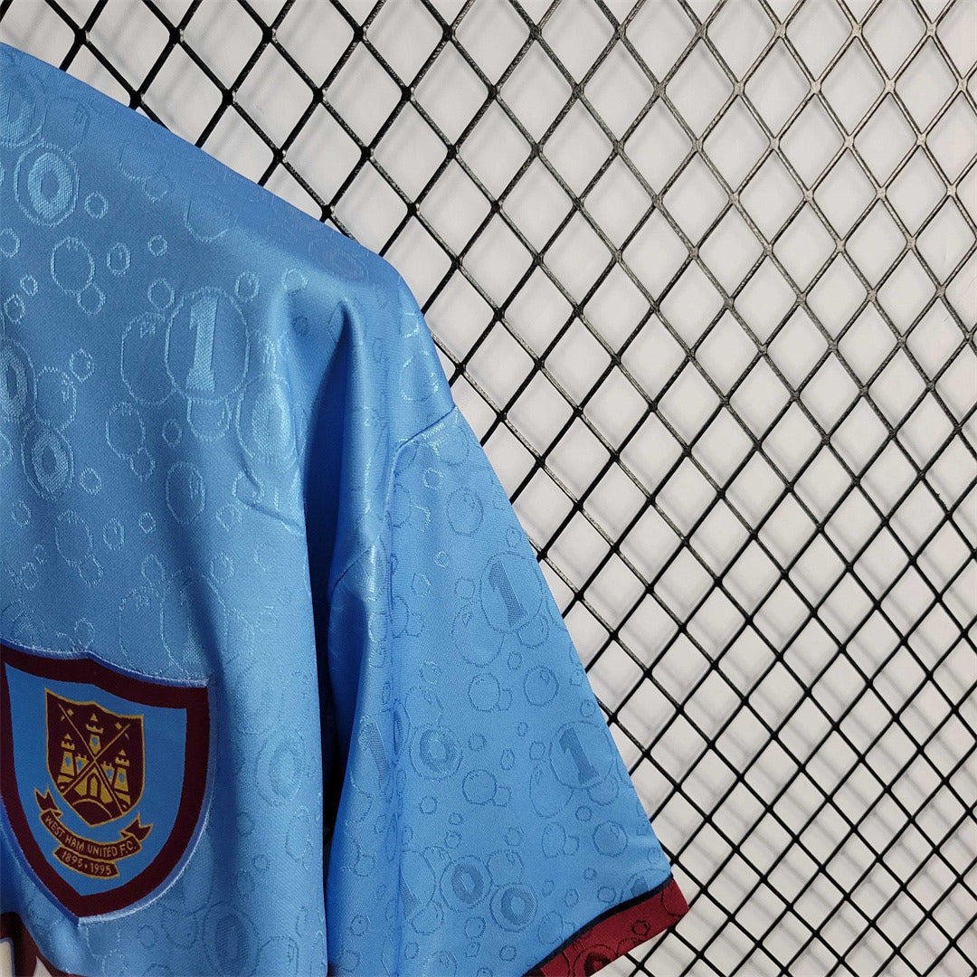 West Ham United. Camiseta visitante 1995-1997