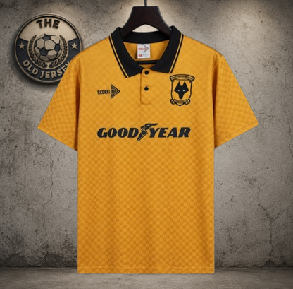Wolverhampton. Camiseta local 1990-1991