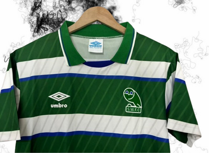 Sheffield Wednesday. Camiseta visitante 1988-1989