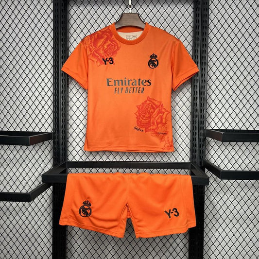 Real Madrid. Kit Y3 Rose Special Edition orange 2024-2025