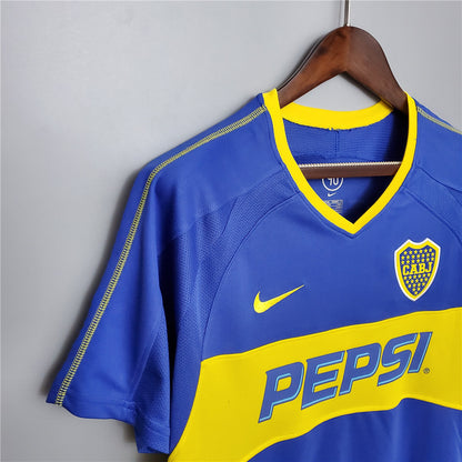 Boca Juniors. Camiseta local 2003-2004