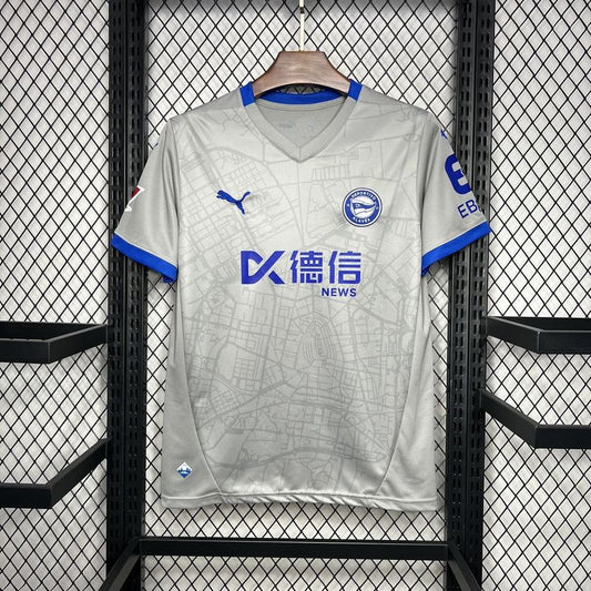 Deportivo Alavés. Camiseta visitante 2024-2025