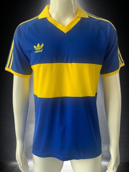 Boca Juniors. Camiseta local 1985-1986