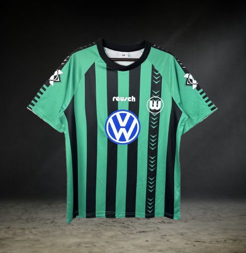 Wolfsburgo. Camiseta visitante 1994-1995
