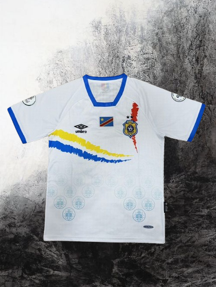 Selección de El Congo. Camiseta visitante 2025