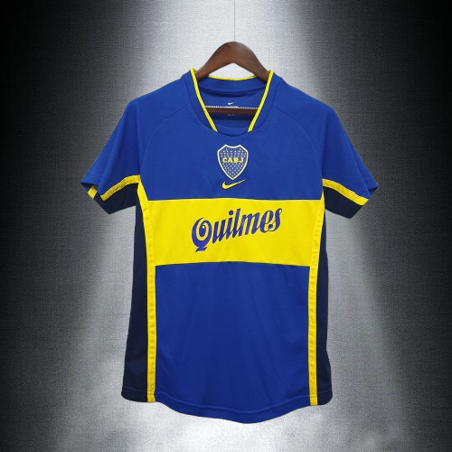 Boca Juniors. Camiseta local 2001