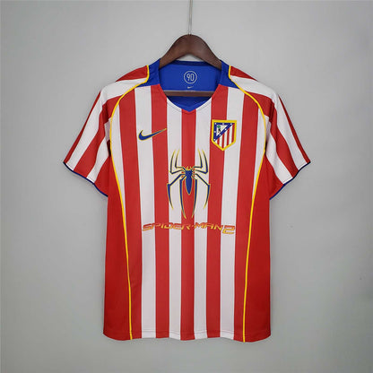 Atlético de Madrid. Camiseta local 2004-2005