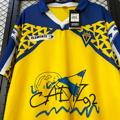 Cadiz. Camiseta local 1991-1992