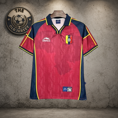 Selección de Venezuela. Camiseta local 2000 (Sin Estampado)