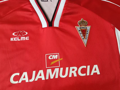 Real Murcia. Camiseta local 1999-2001
