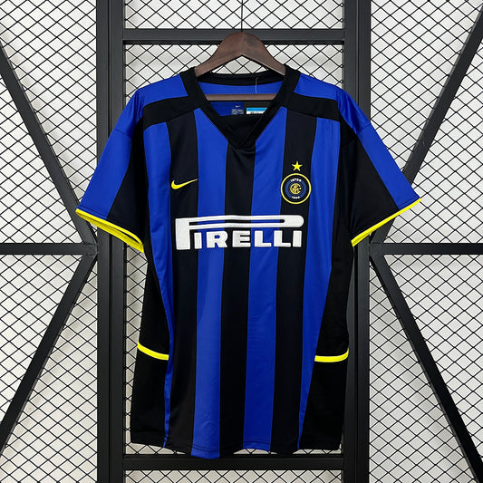 Inter de Milán. Camiseta local 2002-2003