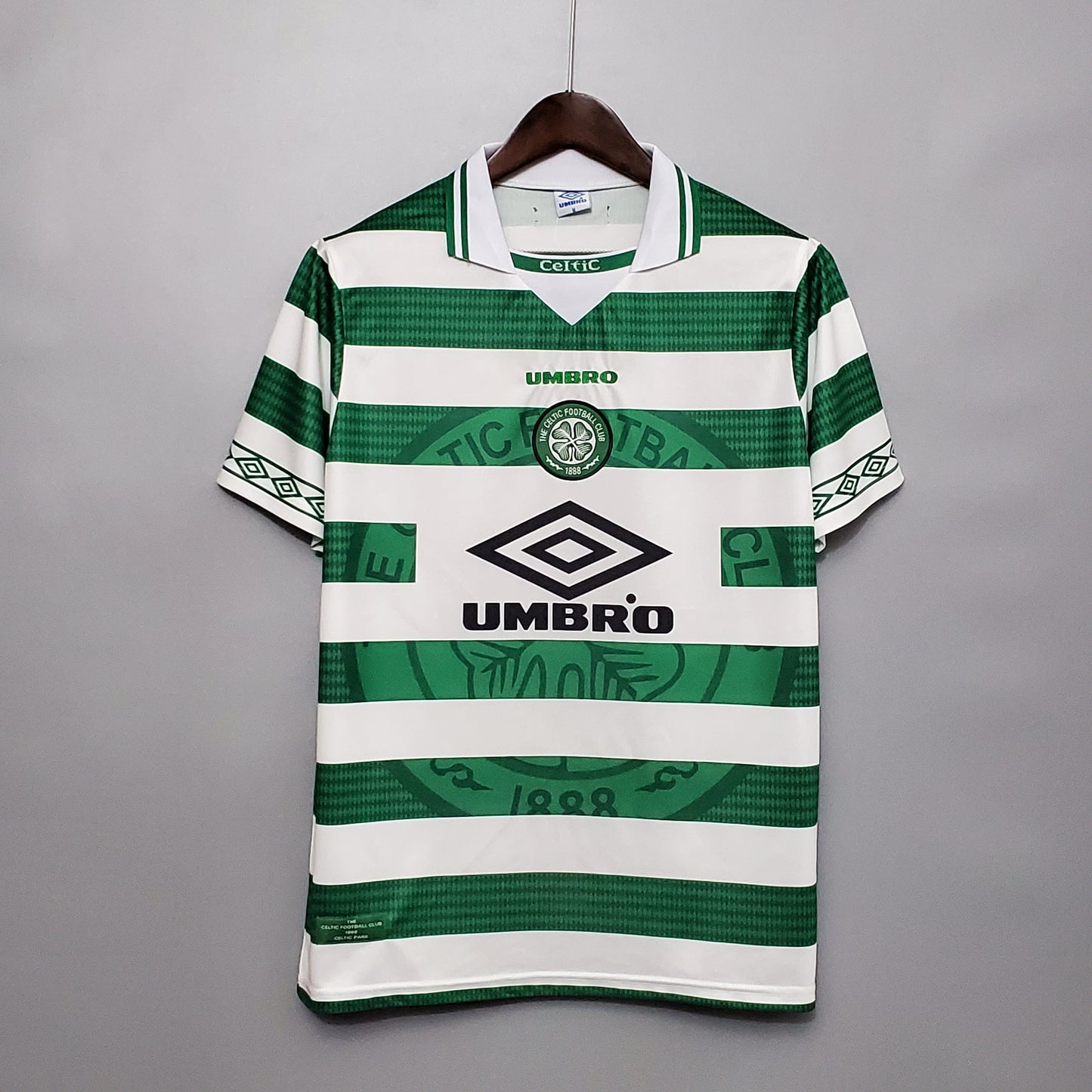 Celtic. Camiseta local 1998-1999