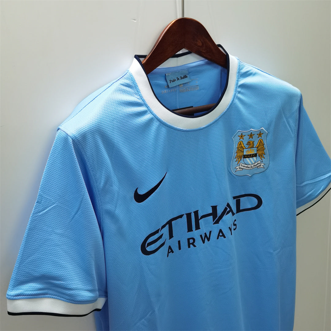 Manchester City. Camiseta local 2013-2014