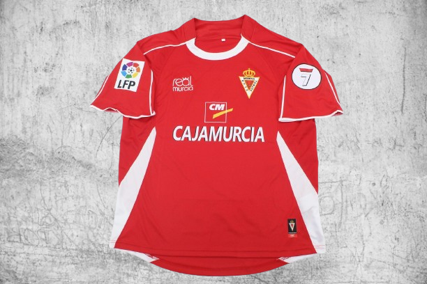 Real Murcia. Camiseta local 2007-2008