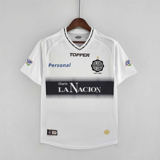 Olimpia. Camiseta local 2002