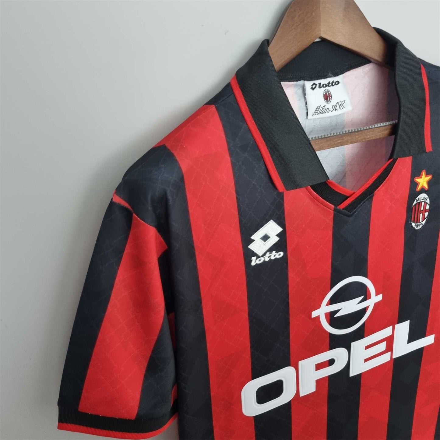 AC Milán. Camiseta local 1995-1996