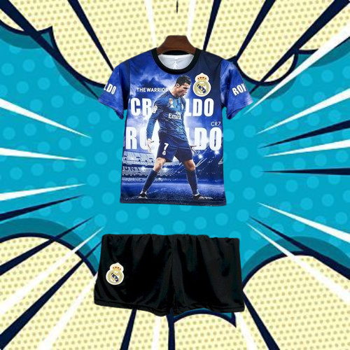 Cristiano Ronaldo. Kit Niño Real Madrid Especial