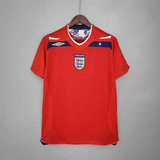 Selección de Inglaterra. Camiseta visitante 2008-2010