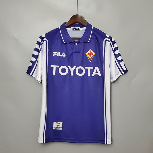 Fiorentina. Camiseta local 1999-2000