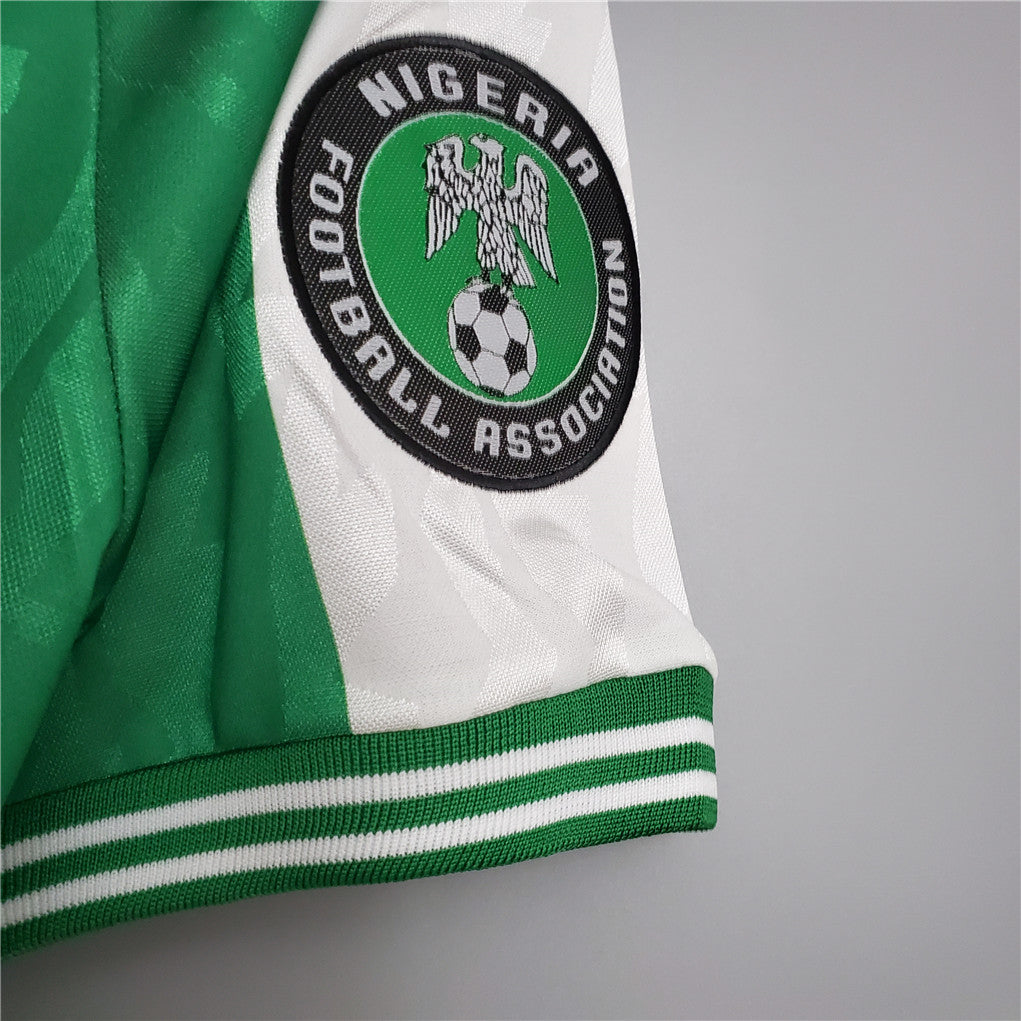 Selección de Nigeria. Camiseta local 1996