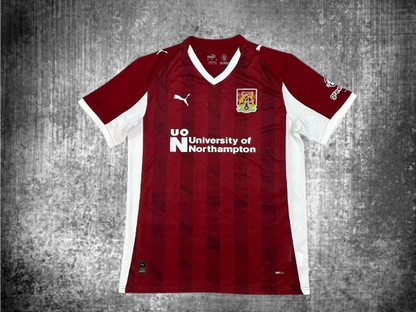 Northampton Town. Camiseta local 2025-2026