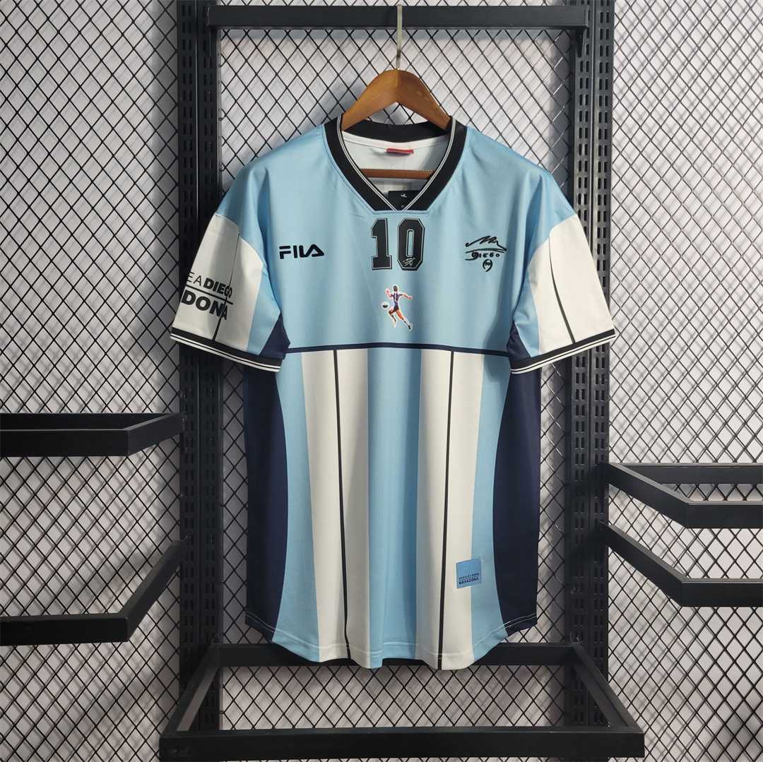 Selección Argentina. Camiseta Despedida Maradona