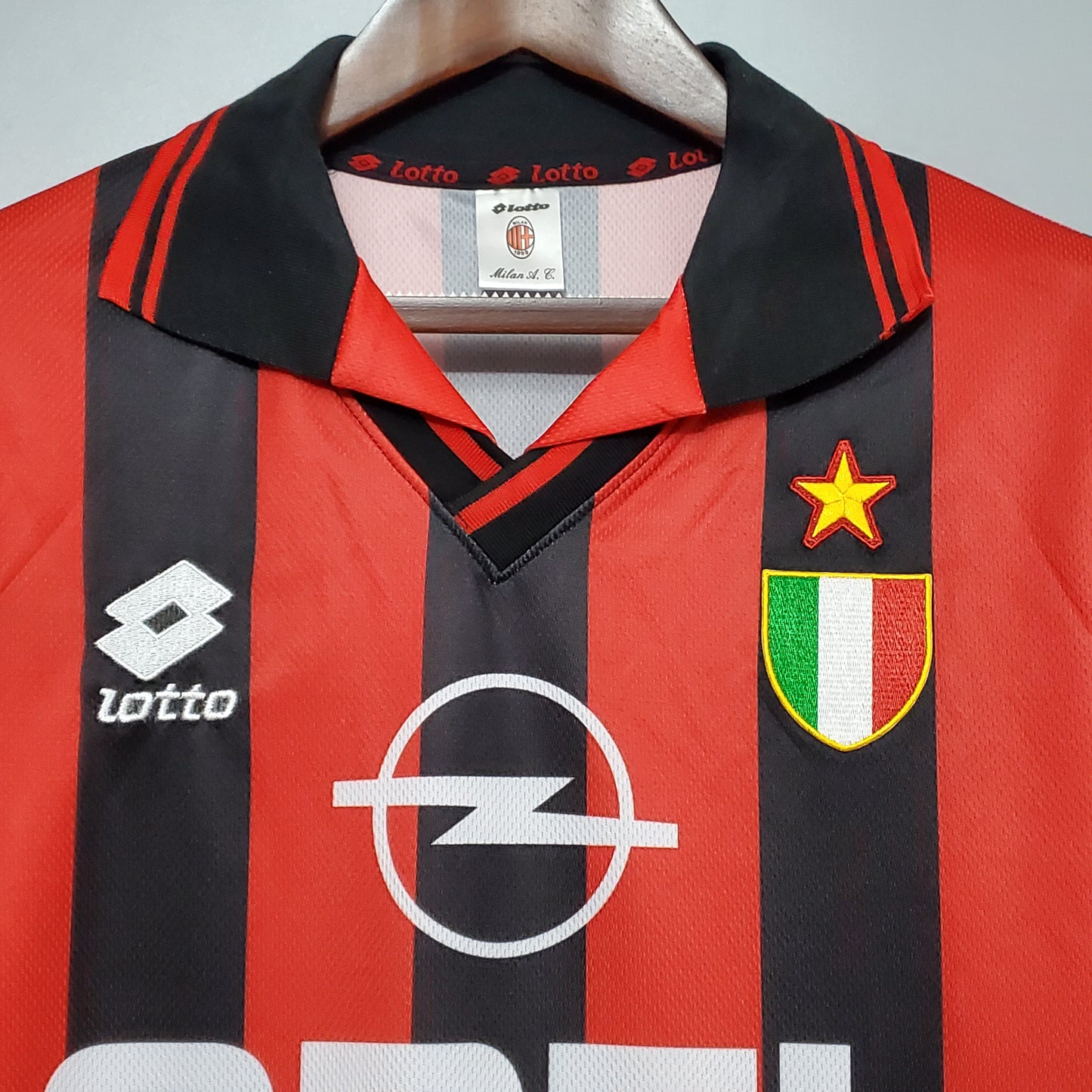 AC Milán. Camiseta local 1996-1997